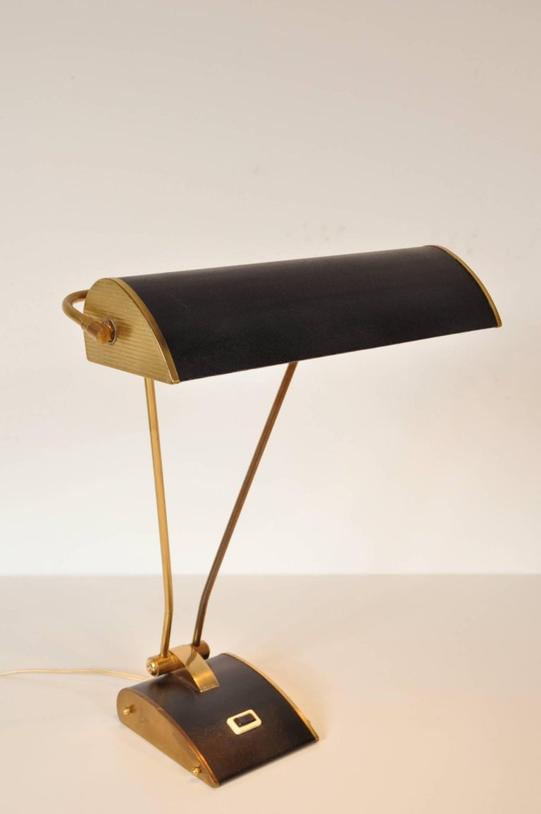 Mid-20th Century Desk Lamp by Eileen Gray for Jumo, France, circa 1940 For Sale