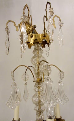 Silvered Gothic Style Chandelier