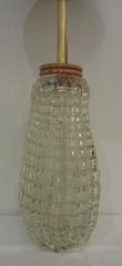 Pair of Unusual Glass Lamps