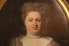 Early 18th Century Oil Painting of a Lady