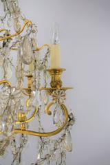 Fine Genoese Crystal Glass Chandelier