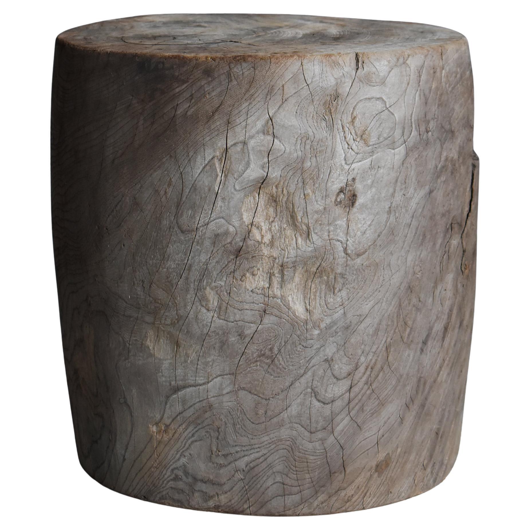 Japanese Antique Primitive Side Table 1860s-1900s / Coffee Table Wabisabi Mingei For Sale