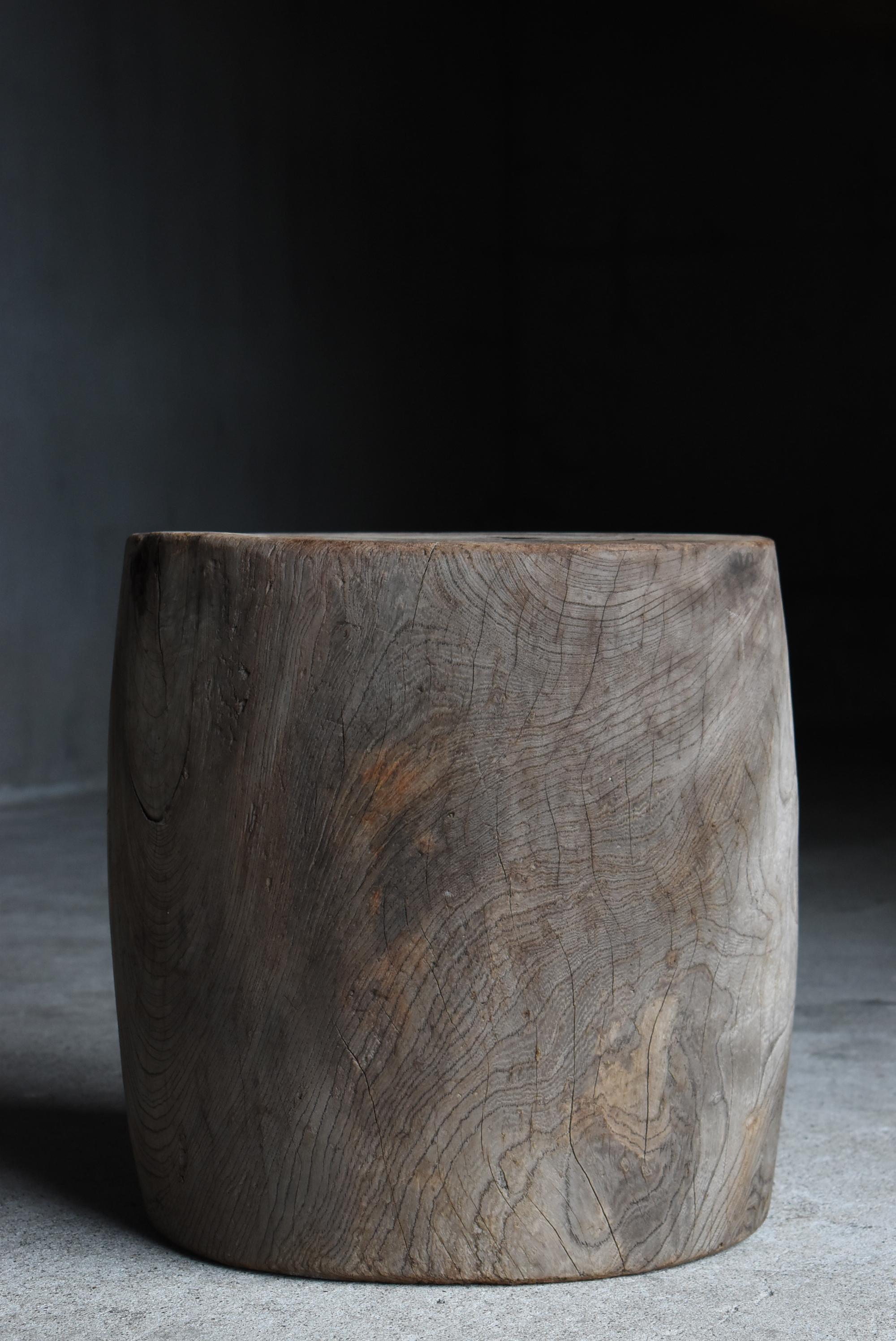 Japanese Antique Primitive Side Table 1860s-1900s / Coffee Table Wabisabi Mingei For Sale 2
