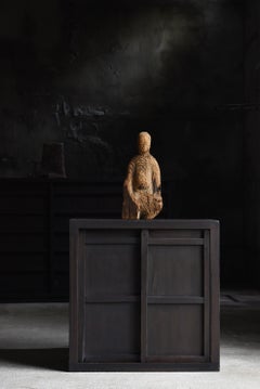Japanese Antique Small Tansu 1860s-1920s / Cabinet Sideboard Wabi Sabi