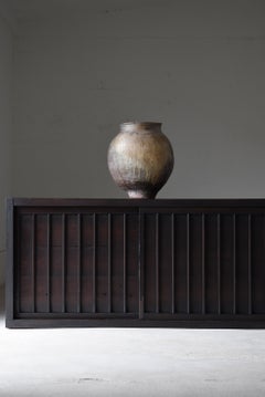 Japanese Antique Large Tansu 1860s-1900s / Sideboard Cabinet Wabi Sabi