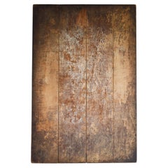 Wabi-Sabi Japanese Antique Large Mochi Board Wall Art 1860s-1900s