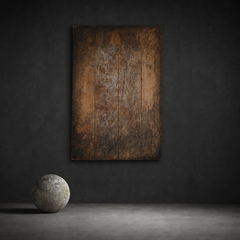 Wabi-Sabi Japanese Antique Large Mochi Board Wall Art 1860s-1900s
