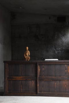 Japanese Antique Large Tansu 1920s-1940s / Sideboard Cabinet Wabisabi