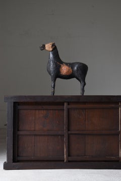 Meiji Period Japanese Antique Tansu / Sideboard Cabinet Wabi-Sabi