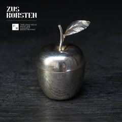 Tiffany & Co. Silver Apple Trinket Box