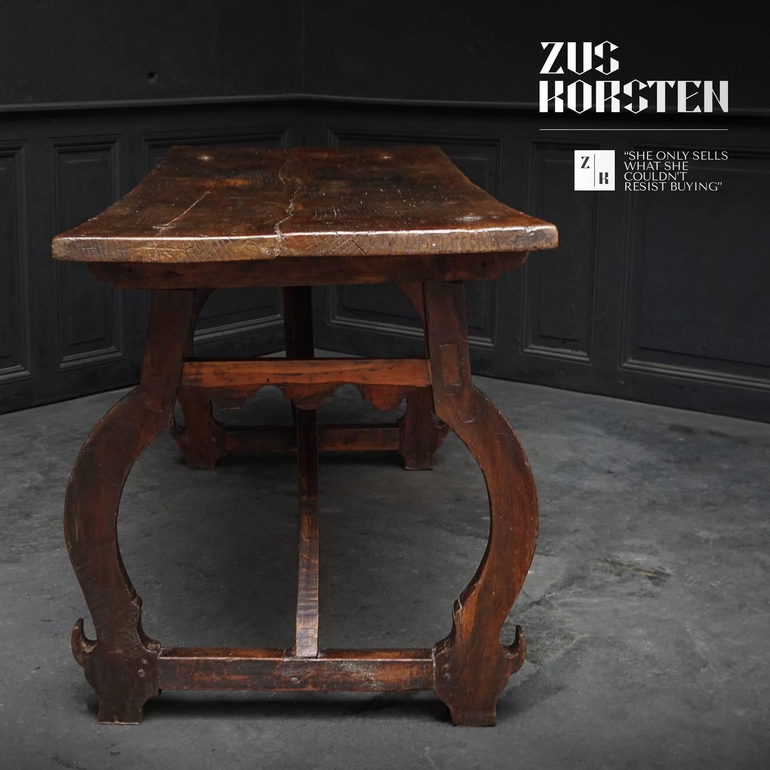 spanish refectory table