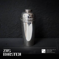 Mini Silver Plated Cocktail Shaker with Bakelite Cherry Picks by PH Vogel & Co.