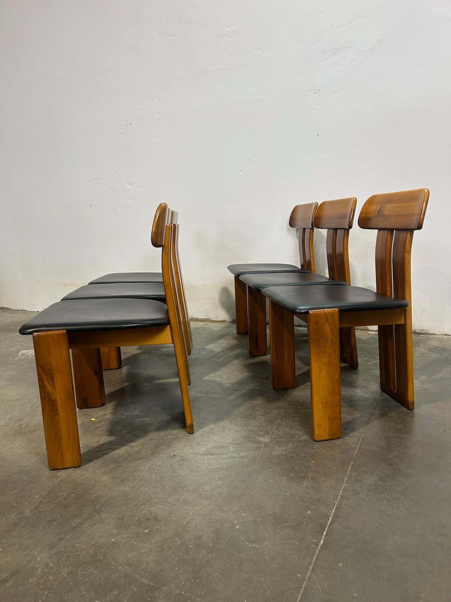 Set von 6 Sesseln Sapporo von Mario Marenco für Mobil Girgi (Italienisch) im Angebot