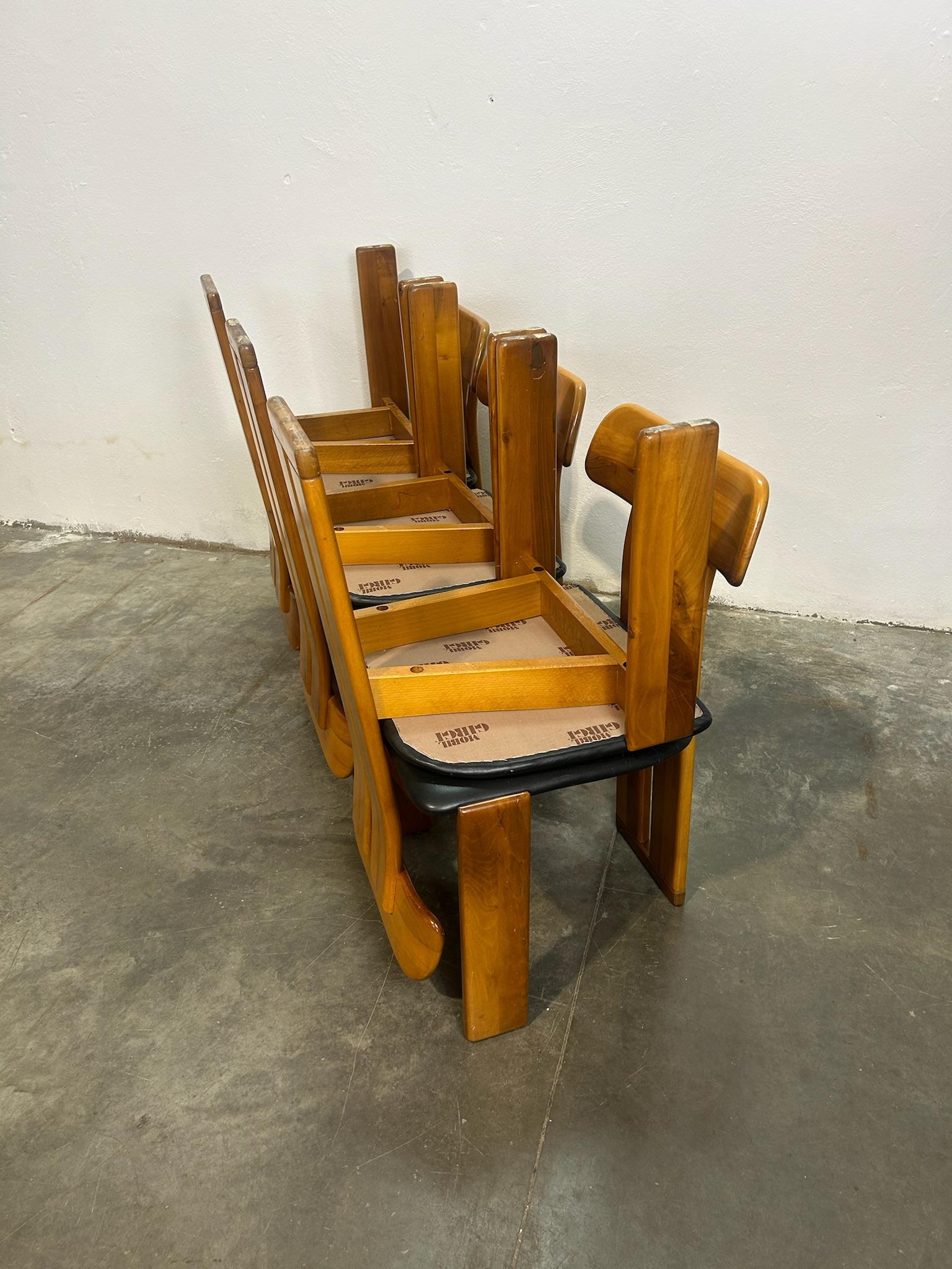 Set von 6 Sesseln Sapporo von Mario Marenco für Mobil Girgi im Zustand „Hervorragend“ im Angebot in Ghedi, IT