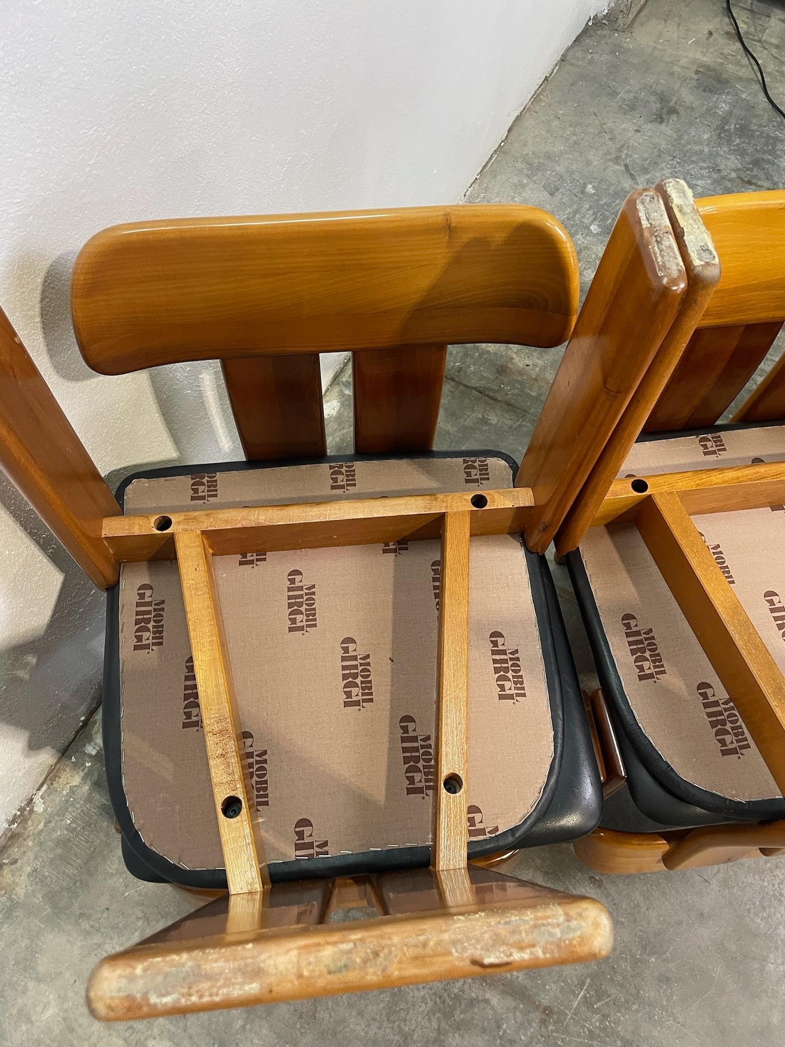 Set von 6 Sesseln Sapporo von Mario Marenco für Mobil Girgi im Angebot 1