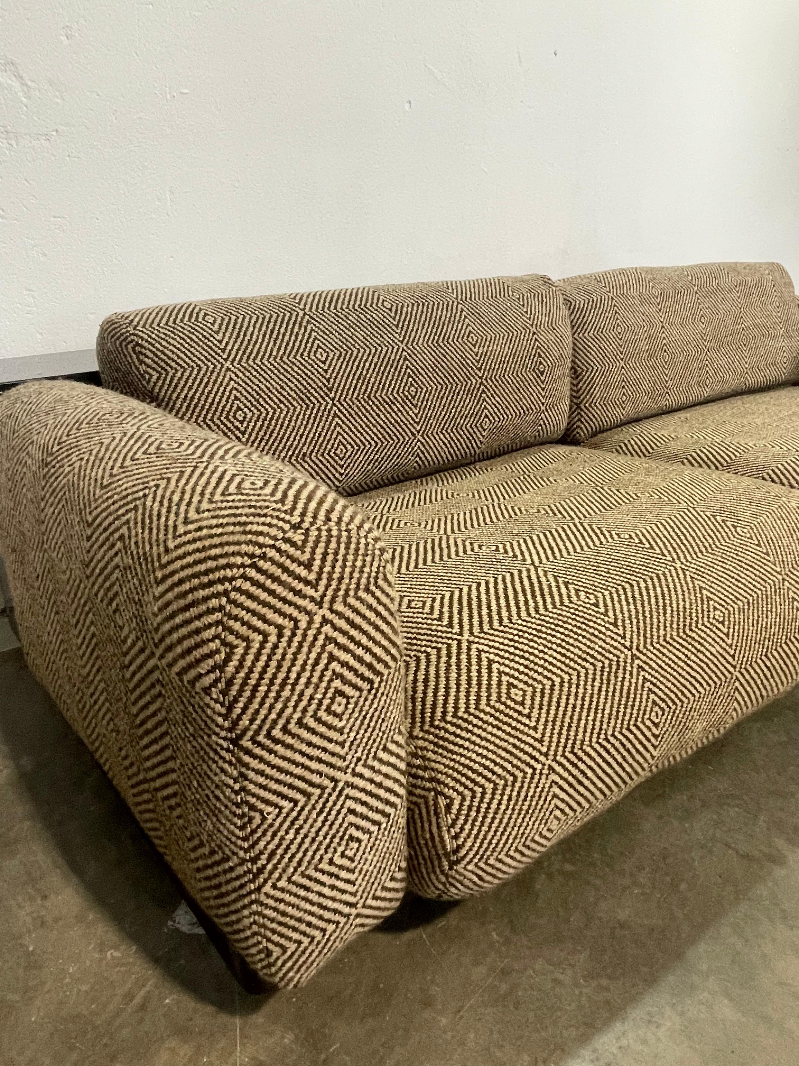 Divano Gradual di Cini Boeri per Knoll International original fabric en vente 4
