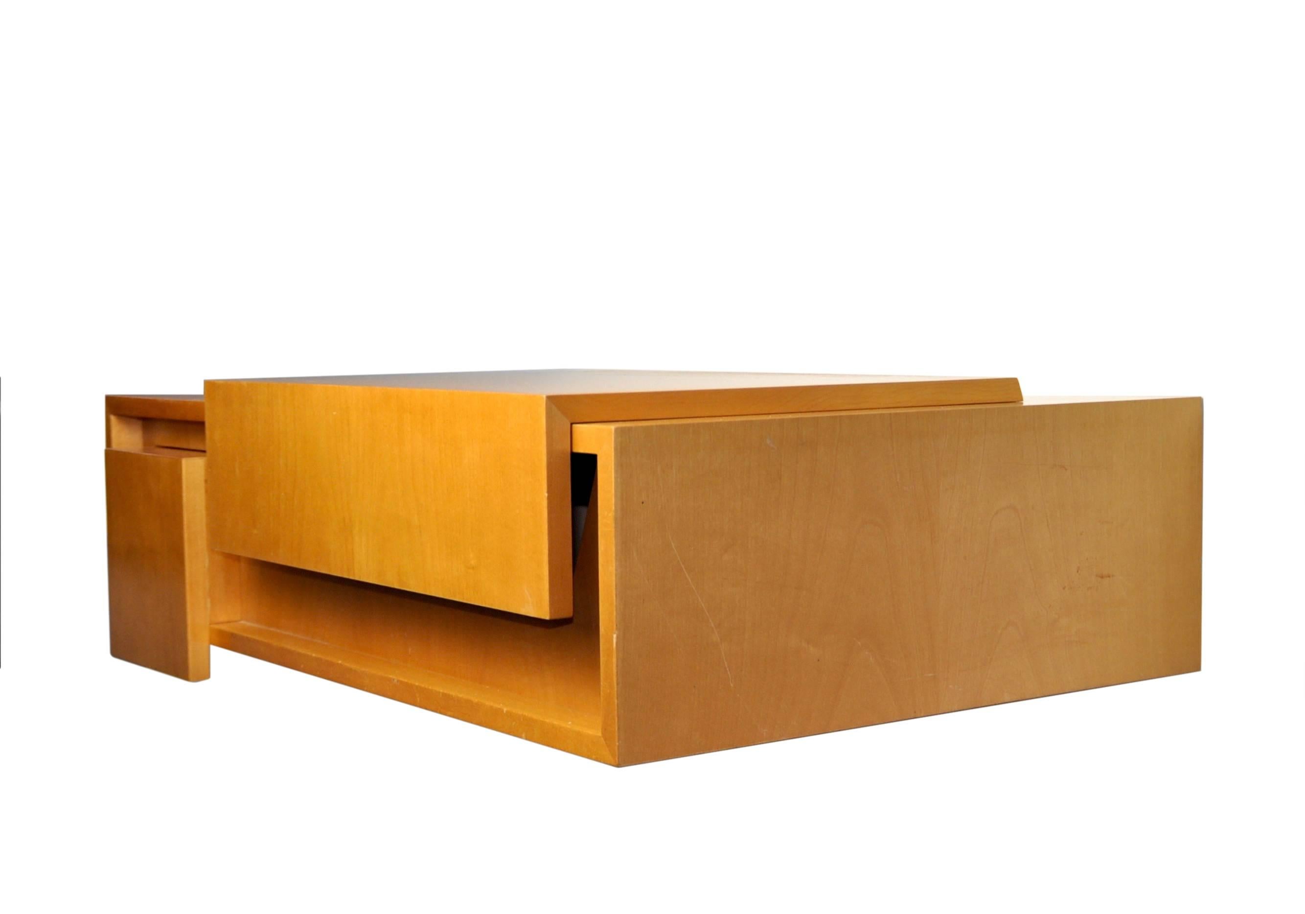 De Stijl Floating Vanity Construction, Switzerland, 1960s For Sale