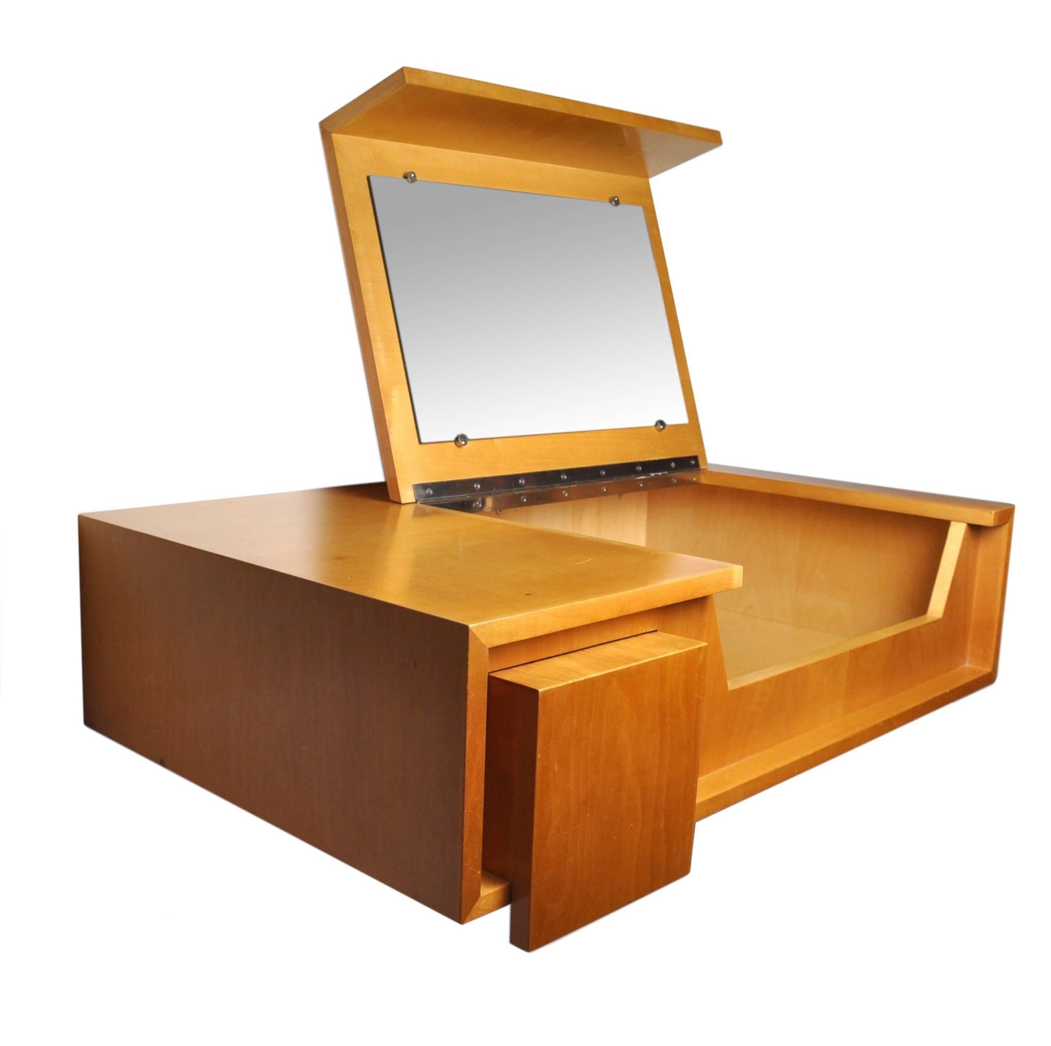 Mid-20th Century Floating Vanity Construction, Switzerland, 1960s For Sale