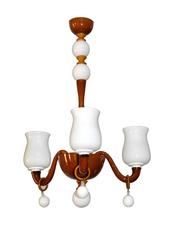 Studio Venini Chandelier, Murano Italy, 1960s