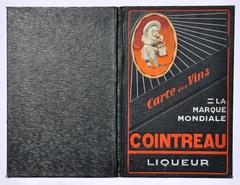 Cointreau Wine Carte, France, 1920s