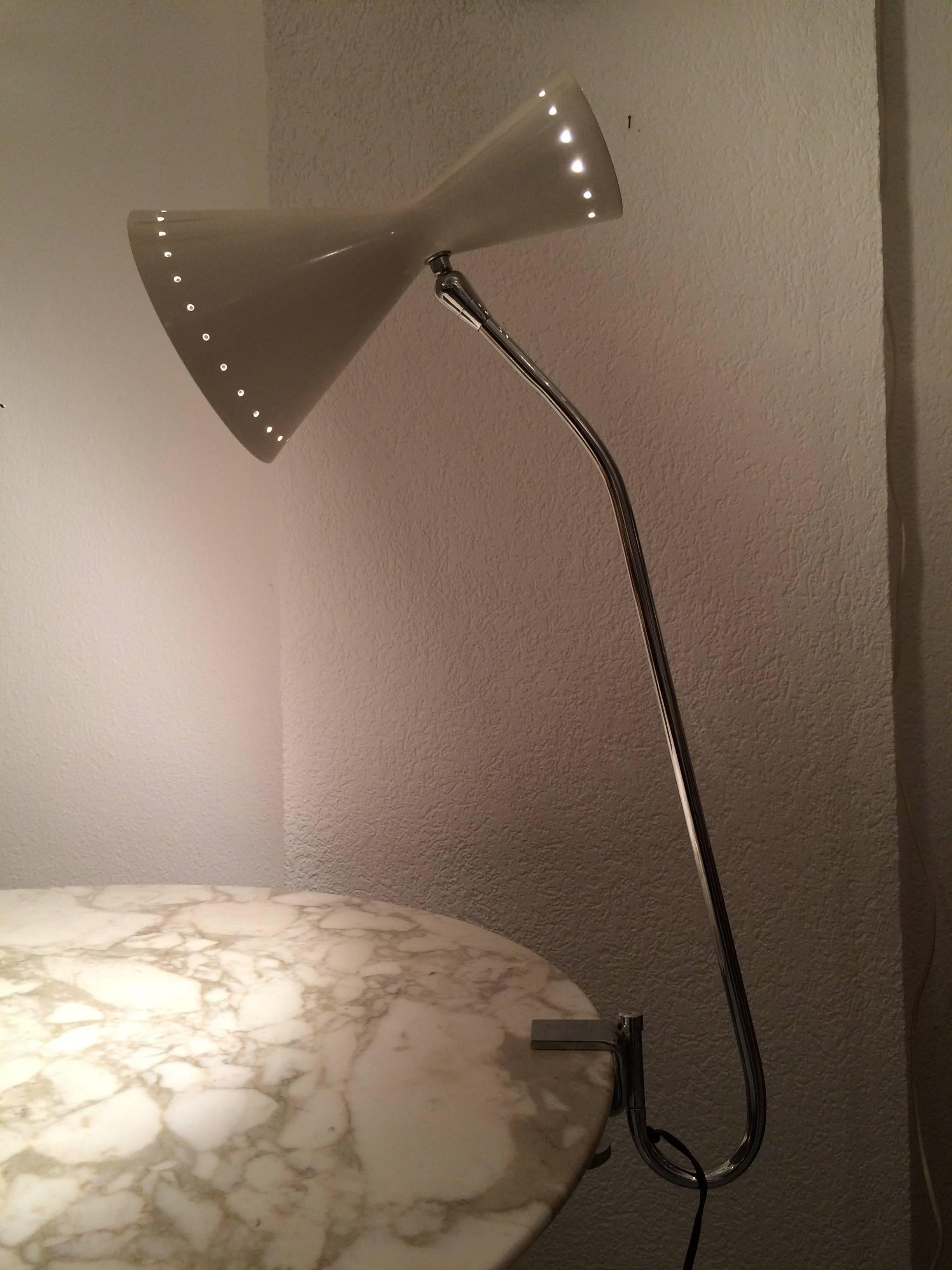 Metal 1950s BAG Turgi Table Lamp