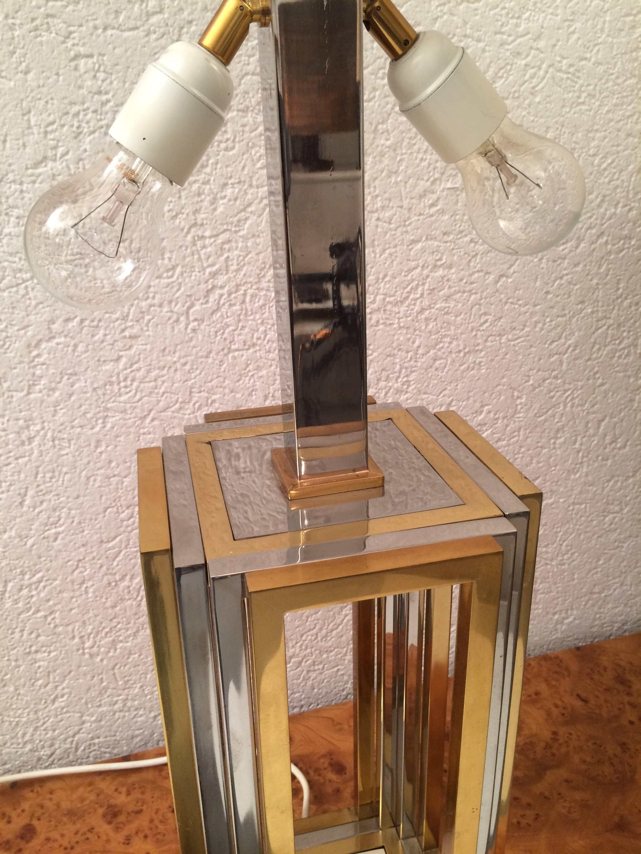 Late 20th Century Romeo Rega Pair of Table Lamp