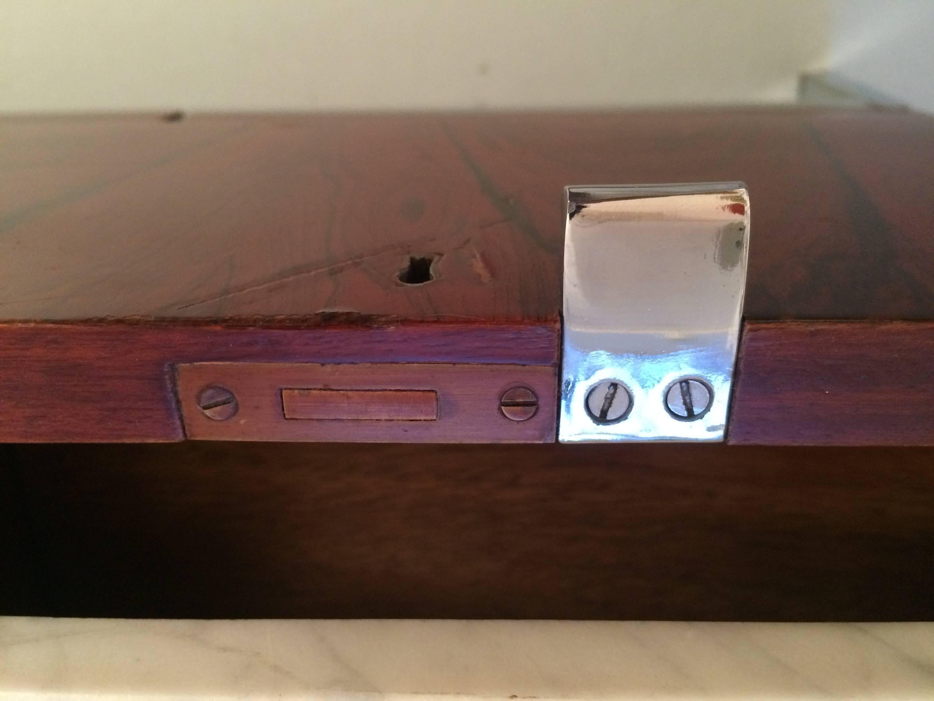 Florence Knoll Rosewood and Marble Sideboard 2