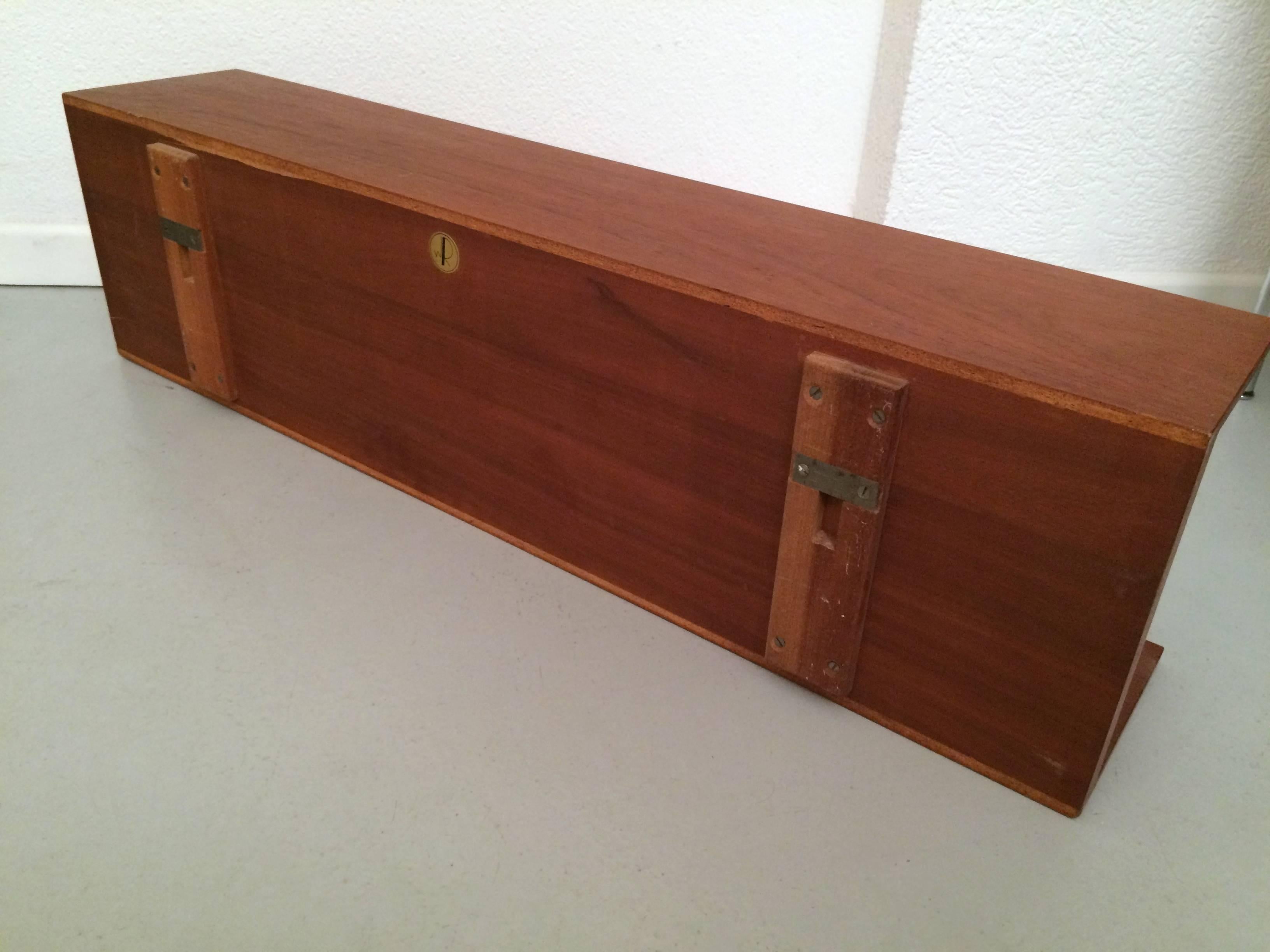 Walter Wirz Teak Shelf In Excellent Condition In Geneva, CH