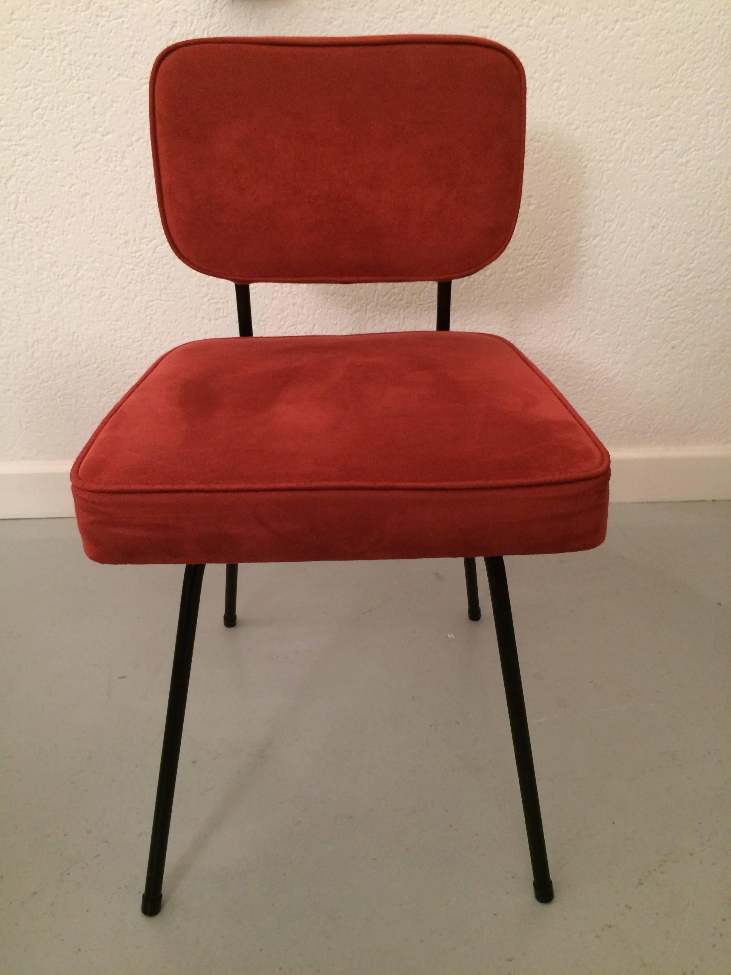 Set of Four Chairs by Andre Simard Airborne In Excellent Condition In Geneva, CH