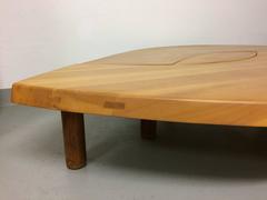 Pierre Chapo "The Eye" or "T-22" Solid Elm Coffee Table