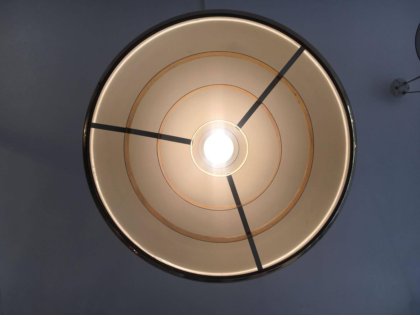 Mid-20th Century Brass Pendant Lamp by Boréns