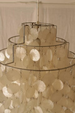 Pair of Fun 1 DM Ceiling Lamp by Verner Panton