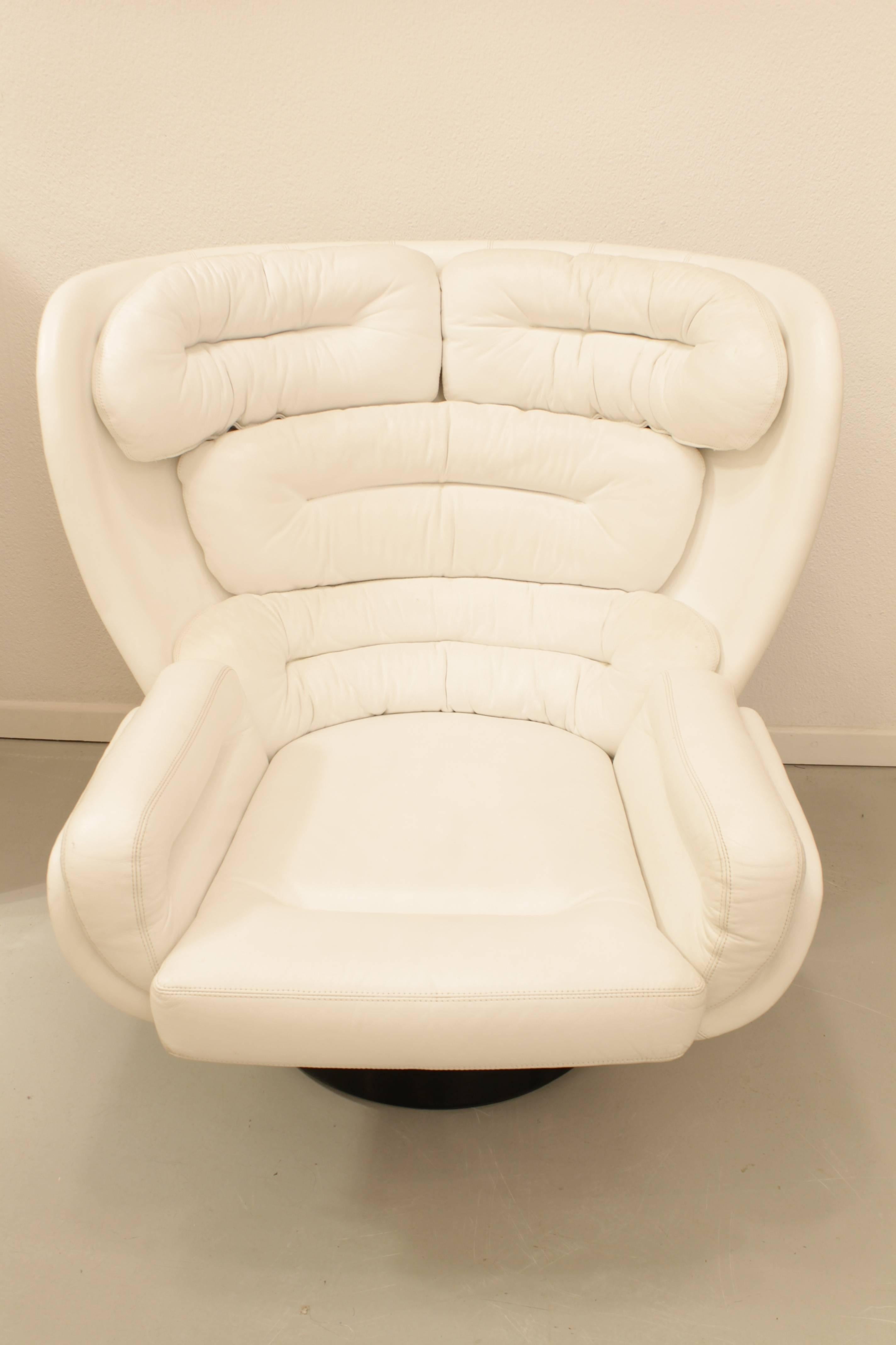 Mid-20th Century Joe Colombo Elda Lounge Chair