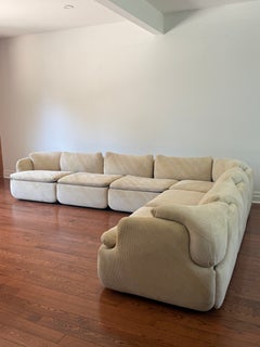 Confidential Modular Sofa by Alberto Rosselli for Saporiti, 1970s
