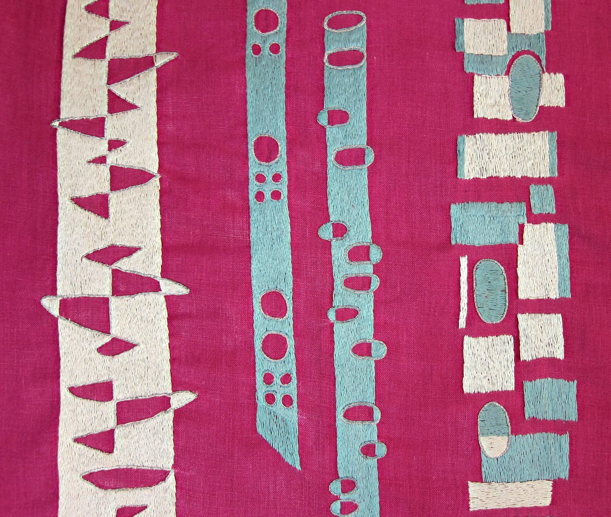 Mid-Century Modern Else Ruckli Stöcklin Tapestry, 1960s For Sale