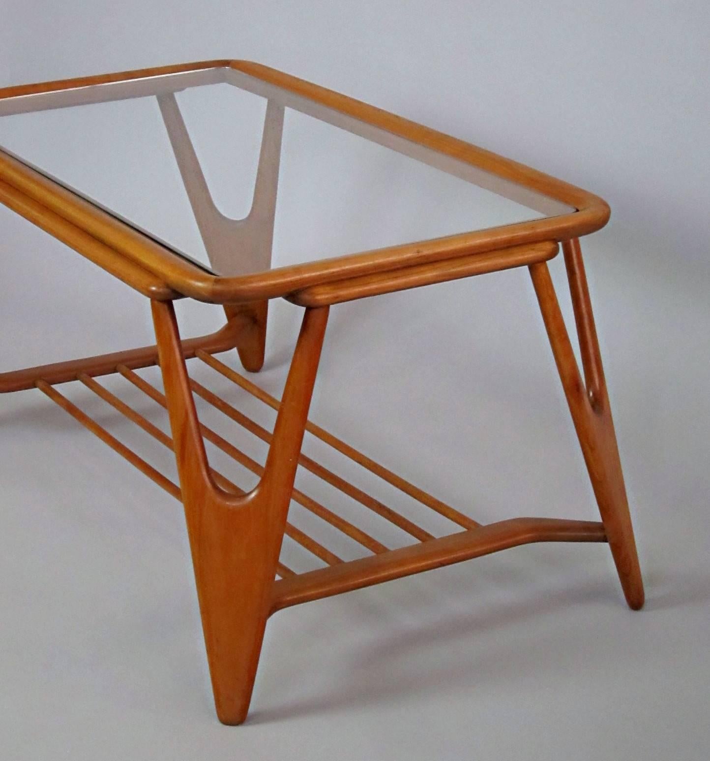 Italian Exceptional Organic Coffeetable, Italy, 1950s For Sale