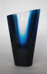Signed Murano Vase Salviati 1970s