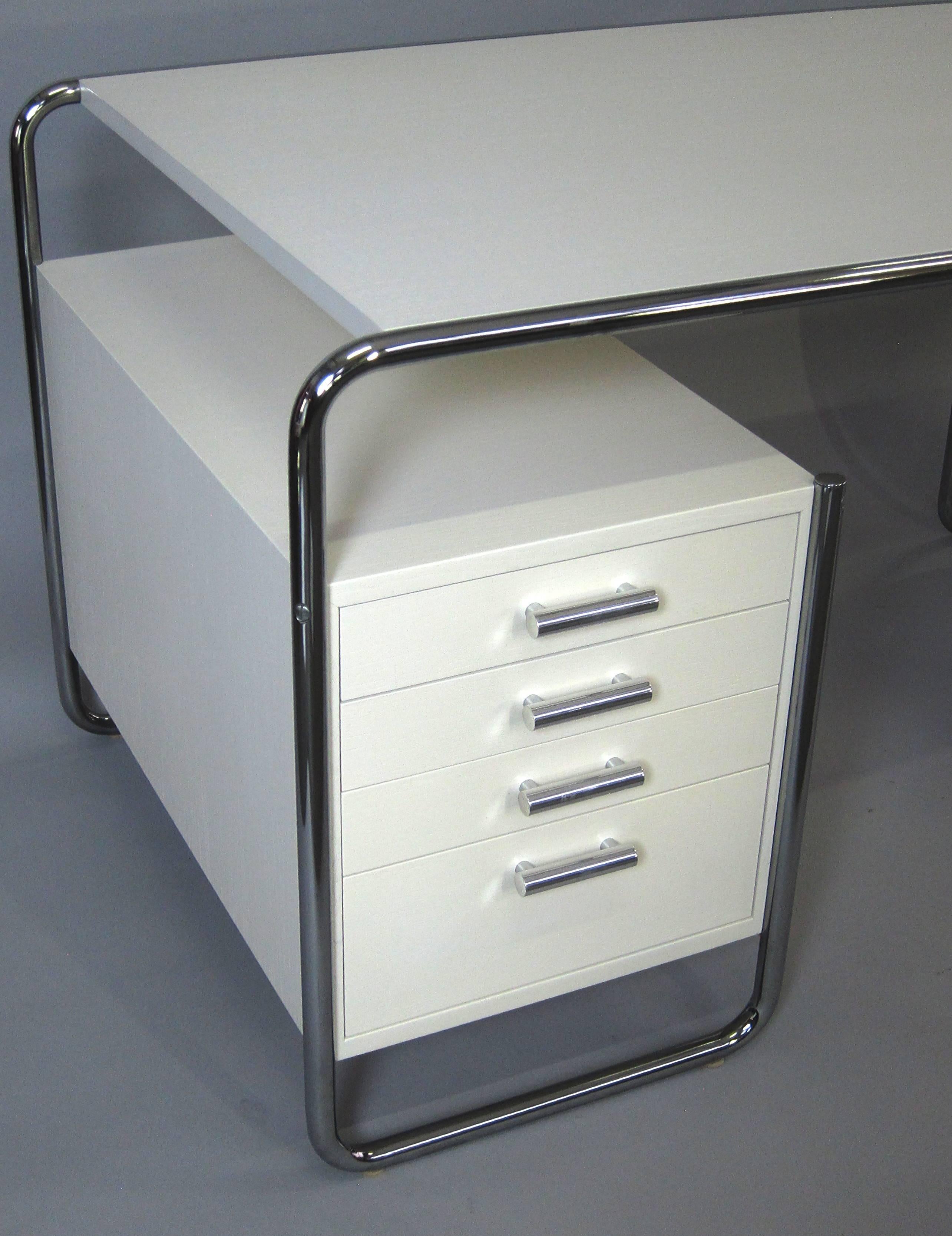 Chrome Marcel Breuer Bauhaus Desk by Thonet