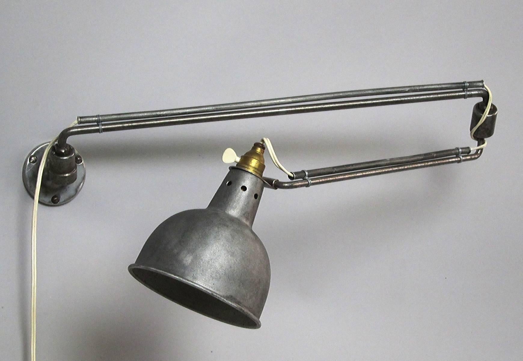 Georges Houillon Wall Lamp, France, 1930 For Sale 1