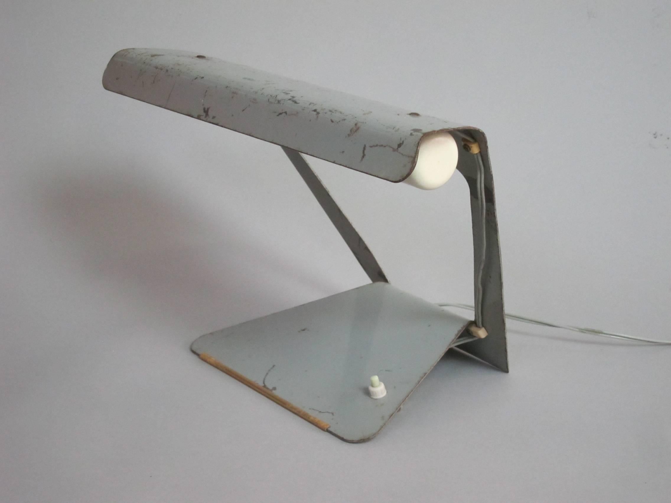 Dutch Charlotte Perriand Table Lamp for Philips, 1950s