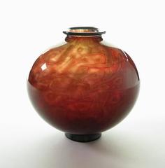 Orrefors Slip Graal Glass by Simon Gate, 1930