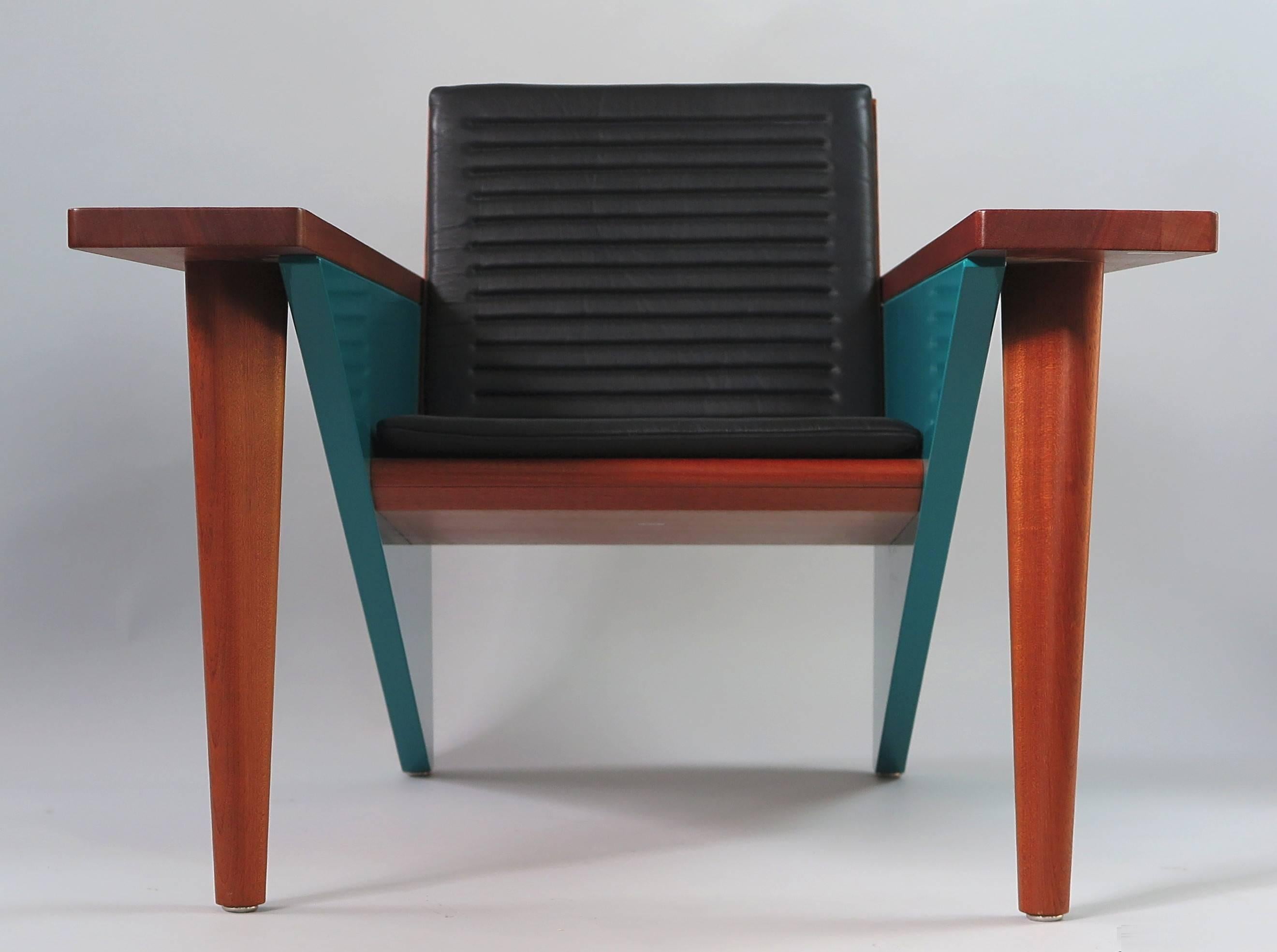 Swiss Stefan Zwicky's Iconic Lounge Chair, Switzerland, 1980s For Sale