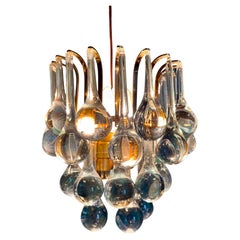 Palwa wall lamp - Palme & Walter with Murano glass drops