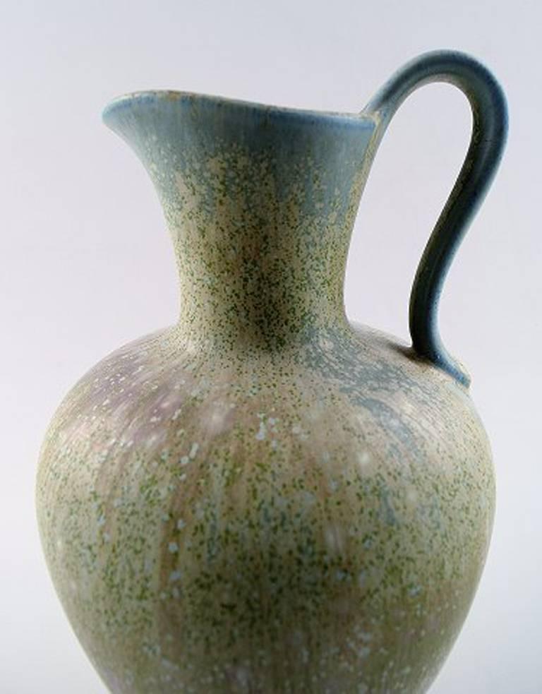 Gunnar Nylund, Rörstrand vase or pitcher, pottery.

Beautiful glaze.

In perfect condition.

Measures: 22.5 cm. high. Marked.