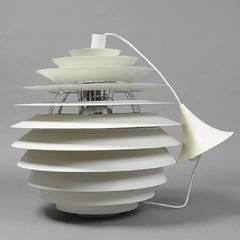 Poul Henningsen für Louis Poulsen:: PH Louvre:: Pendelleuchte