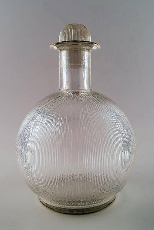 Early and Rare Art Deco Lalique Decanter at 1stDibs