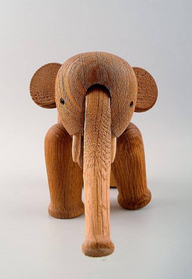 Danish Kay Bojesen Elephant in Oak