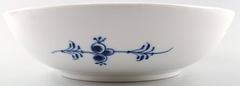 Two Royal Copenhagen Bowls Blue Fluted Half Lace
