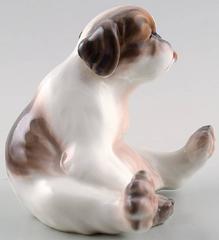 Dahl Jensen Dog Figurine, Pekingese Puppy