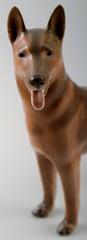 Royal Copenhagen. Number 3261. German Shepherd by Th. Madsen